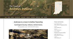 Desktop Screenshot of andrewsindiana.net
